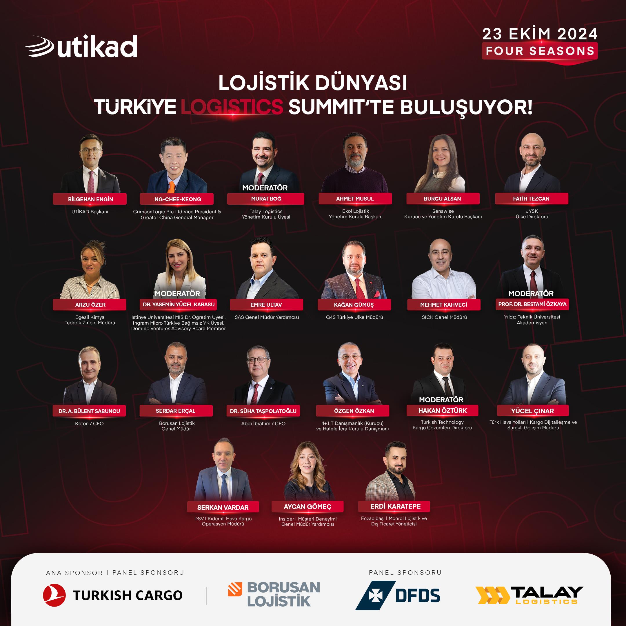 Lojistik Dünyası Türkiye Logistics Summit'te Buluşuyor!