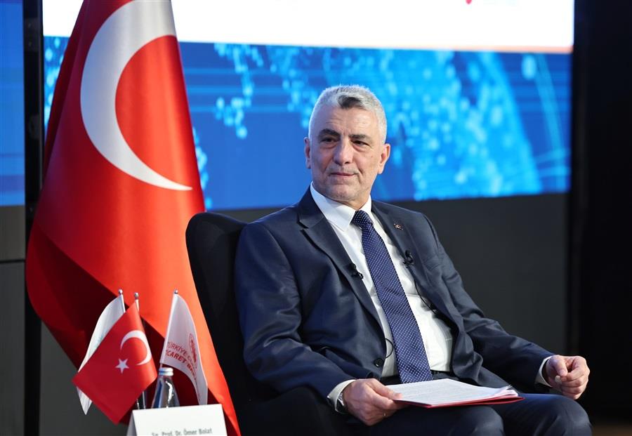 TİCARET BAKANI ÖMER BOLAT, TÜRKİYE İHRACAT SEFERBERLİĞİ PROGRAMI’NDA KONUŞTU 