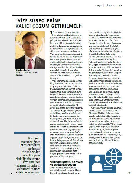 “VİZE SÜREÇLERİNE KALICI ÇÖZÜM GETİRİLMELİ”